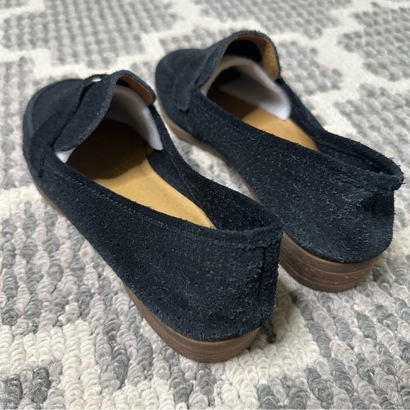 Lucky Brand Caviep Black Suede Loafers - Picture 4 of 7